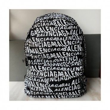 Balenciaga 2019 Nylon Back Pack,36CM - 발렌시아가 2019 남여공용 나일론 백팩,BGB0422,36CM,블랙