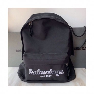 Balenciaga 2019 Nylon Back Pack,36CM - 발렌시아가 2019 남여공용 나일론 백팩,BGB0421,36CM,블랙