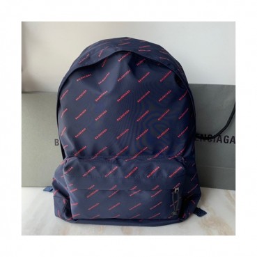 Balenciaga 2019 Nylon Back Pack,36CM - 발렌시아가 2019 남여공용 나일론 백팩,BGB0419,36CM,네이비