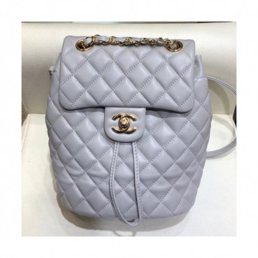 Chanel 2019 Women Back Pack,22/24CM - 샤넬 2019 여성용 백팩, CHAB1001,22/24CM,그레이