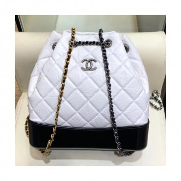 Chanel 2019 Gabrielle Back Pack ,23CM - 샤넬 2019 가브리엘 백팩,CHAB0961,23CM,화이트
