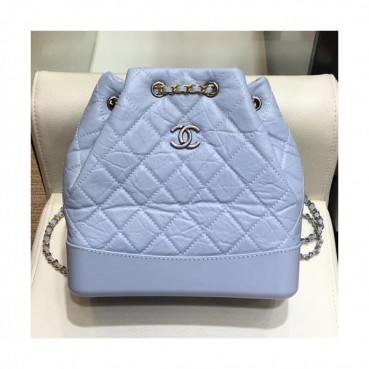 Chanel 2019 Gabrielle Back Pack ,23CM - 샤넬 2019 가브리엘 백팩,CHAB0959,23CM,블루
