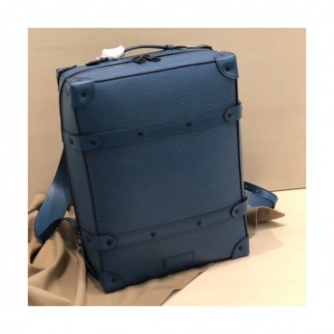 Louis Vuitton 2019 Epi Trunk Back Pack,36cm - 루이비통 2019 에삐 트렁크 백팩, M44725,LOUB1524,36cm,블루