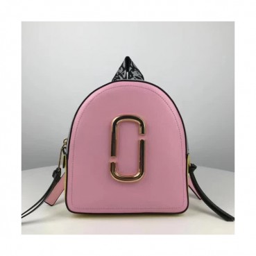 Mark Jacobs 2019 Leather Women Back Pack,23cm - 마크제이콥스 2019 레더 여성용 백팩,MJB0078 ,23cm,핑크