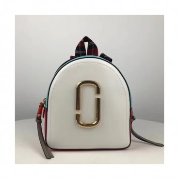 Mark Jacobs 2019 Leather Women Back Pack,23cm - 마크제이콥스 2019 레더 여성용 백팩,MJB0074 ,23cm,화이트
