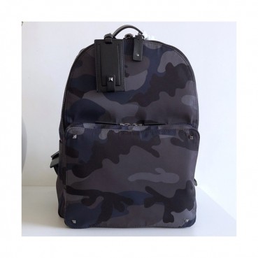 Valentino 2019 Nylon Back Pack ,35CM - 발렌티노 2019 나일론 남여공용 백팩,VTB0728,35CM,네이비