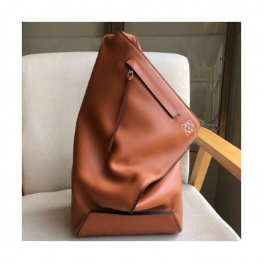 Loewe 2019 Crossbody  Back Pack, 47CM - 로에베 2019 남여공용 크로스바디 백팩,LOEB0208, 47CM,브라운