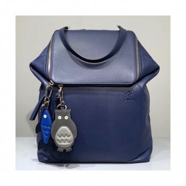 Loewe 2019 Goya Back Pack, 34CM - 로에베 2019 고야 남여공용 백팩 ,LOEB0082, 34CM, 블루