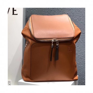 Loewe 2019 Goya Back Pack, 34CM - 로에베 2019 고야 남여공용 백팩 ,LOEB0081, 34CM, 브라운