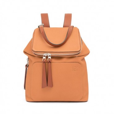 Loewe 2019 Goya Small Back Pack, 24.5CM - 로에베 2019 남여공용 고야 스몰 백팩 ,LOEB0077, 24.5CM, 브라운