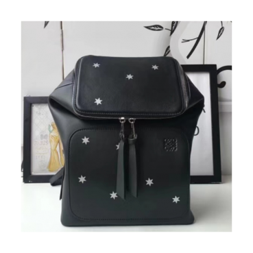 Loewe 2019 Goya Small Back Pack, 24.5CM - 로에베 2019 남여공용 고야 스몰 백팩 ,LOEB0074, 24.5CM, 블랙