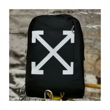 Off White 2019 Nylon Back Pack,43cm - 오프화이트 2019 나일론 남여공용 백팩 OFFB0070,43cm,블랙