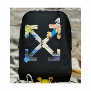 Off White 2019 Nylon Back Pack,43cm - 오프화이트 2019 나일론 남여공용 백팩 OFFB0067,43cm,블랙
