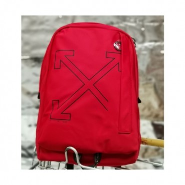 Off White 2019 Nylon Back Pack,43cm - 오프화이트 2019 나일론 남여공용 백팩 OFFB0066,43cm,레드