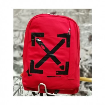 Off White 2019 Nylon Back Pack,43cm - 오프화이트 2019 나일론 남여공용 백팩 OFFB0065,43cm,레드