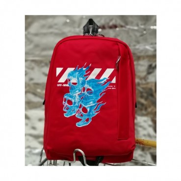 Off White 2019 Nylon Back Pack,43cm - 오프화이트 2019 나일론 남여공용 백팩 OFFB0063,43cm,레드