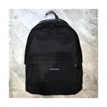 Balenciaga 2019 Nylon Back Pack,36CM - 발렌시아가 2019 남여공용 나일론 백팩,BGB0333,36CM,블랙