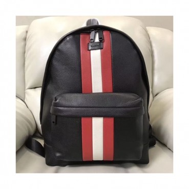 Bally 2019 Leather Back Pack,42cm  - 발리 2019 레더 남성용 백팩 BALB0025,42cm,블랙