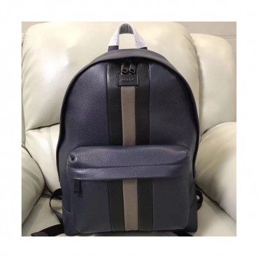 Bally 2019 Leather Back Pack,42cm  - 발리 2019 레더 남성용 백팩 BALB0024,42cm,네이비