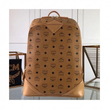 MCM 2019 Duke Nappa Back Pack,42cm - 엠씨엠 2019 듀크 나파 남성용 백팩 MCMB0163, 42cm,브라운
