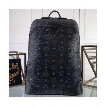 MCM 2019 Duke Nappa Back Pack,42cm - 엠씨엠 2019 듀크 나파 남성용 백팩 MCMB0160, 42cm,블랙