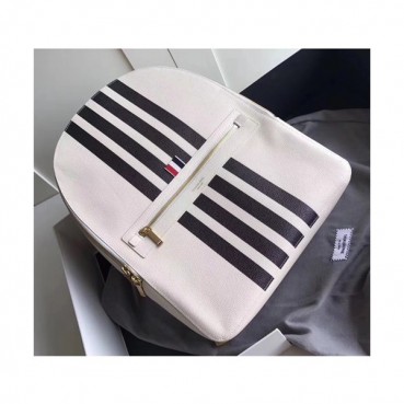 Thom Brown 2019 Leather Back Pack ,40CM - 톰브라운 2019 레더 남여공용 백팩 THOB0071,40CM,화이트