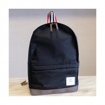 Thom Brown 2019 Nylon Back Pack ,41CM - 톰브라운 2019 나일론 남성용 백팩 THOB0034,41CM,블랙