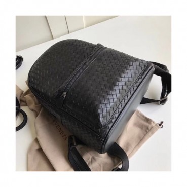 Bottega Veneta 2019 Leather Back Pack,36cm - 보테가 베네타 2019 레더 남여공용 백팩 7106,BVB0183,36cm,블랙