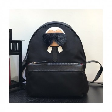 Fendi 2019 Nylon Back Pack ,30/39CM - 펜디 2019 나일론 남여공용 백팩  FENB0293,30/39CM,블랙