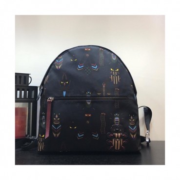 Fendi 2019 Nylon Back Pack ,38CM - 펜디 2019 나일론 남여공용 백팩  FENB0288,38CM,블랙