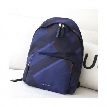 Burberry 2019 Nylon Back Pack , 40cm - 버버리 2019 나일론 남여공용 백팩 ,BURB0213,40cm,블루체크
