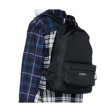 Balenciaga 2019 Nylon Back Pack,36CM - 발렌시아가 2019 남여공용 나일론 백팩,BGB0121,36CM,블랙