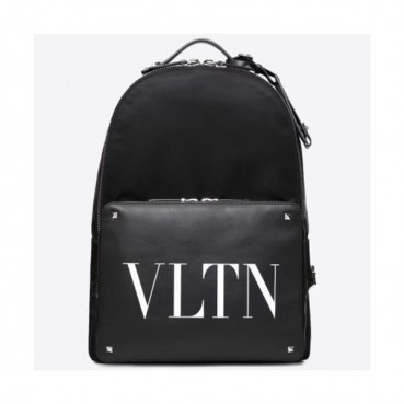 [데일리 백팩]Valentino 2019 Nylon Back Pack ,34CM - 발렌티노 2019 나일론 남여공용 백팩,VTB0031,34CM,블랙