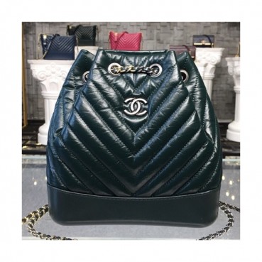 Chanel Gabrielle Back Pack ,23CM - 샤넬 가브리엘 백팩,CHAB0642,23CM,다크그린