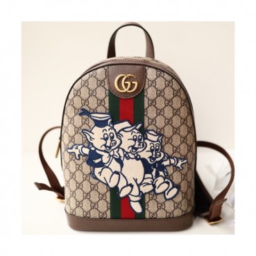 Gucci GG 2019 Ophidia Supreme Women Back Pack,22CM - 구찌 GG 2019 오피디아 수프림 여성용 백팩 552884,GUB0315,22CM