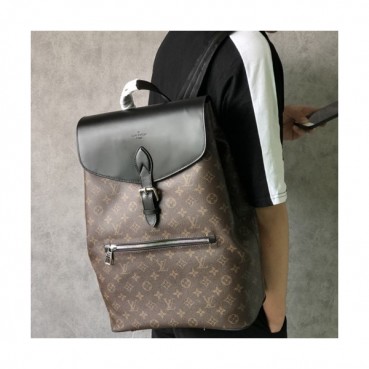 Louis Vuitton Monogram Back Pack,45cm - 루이비통 모노그램 남성용 백팩,M40637,LOUB0845,45cm,브라운