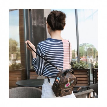 Louis Viutton MonogramPalm Springs Women Back Pack,22cm - 루이비통 모노그램 팜스프링 여성용 백팩,M41562,LOUB0803 ,22cm,브라운