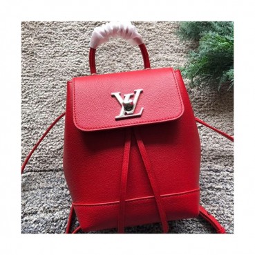 Louis Viutton  Lock Me Women Backpack ,22cm - 루이비통 락미 여성용 백팩 ,M41815 ,LOUB0406,22cm,레드