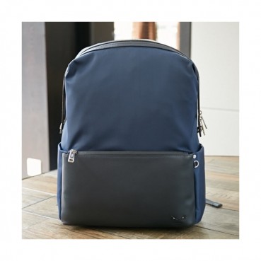 Fendi Leather&Nylon Back Pack ,41CM - 펜디 레더&나일론 남성용 백팩  FENB0066,41CM,네이비