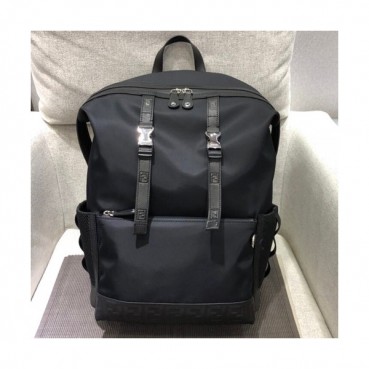 Fendi Nylon Back Pack ,37CM - 펜디 나일론 남성용 백팩  FENB0063,37CM,블랙