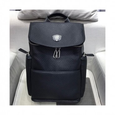 Balmain Leather Back Pack , 40cm - 발망 레더 남성용 백팩 ,BMB0004,40cm,블랙