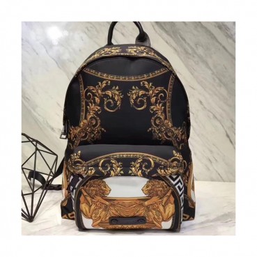 Versace Back Pack,38CM - 베르사체 남성용 백팩 ,VERB0018,38CM,블랙