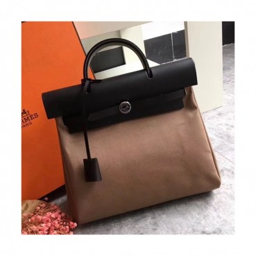 Hermes Herbag-A DOS Canvas Back Pack ,30cm 