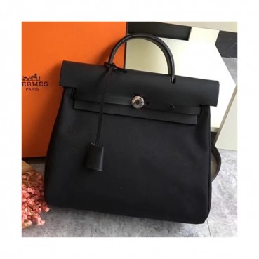 Hermes Herbag-A DOS Canvas Back Pack ,30cm 