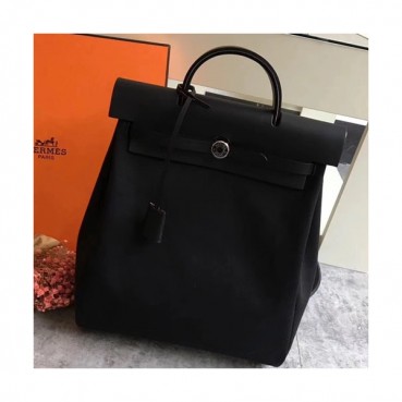 Hermes Herbag-A DOS Canvas Back Pack ,35cm 