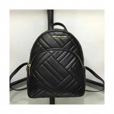 Michael Kors Leather Women Back Pack, 26CM - 마이클 코어스 레더 여성용 백팩 ,MKB0039, 26CM,블랙