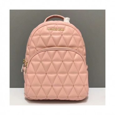Michael Kors Leather Women Back Pack, 26CM - 마이클 코어스 레더 여성용 백팩 ,MKB0010, 26CM,핑크