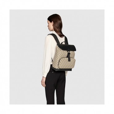 Gucci GG Surpreme Back Pack,26CM - 구찌 GG 수프림 백팩 406398 ,GUB0167 ,26cm,브라운