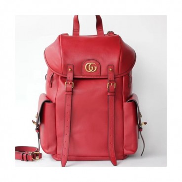 Gucci Belle Leather Back Pack,40CM - 구찌 BELLE 르벨 레더 남여공용 백팩,GUB0131,40cm,레드