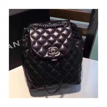 Chanel Women Back Pack ,22.5CM - 샤넬 여성용 백팩CHAB0350,22.5CM,블랙